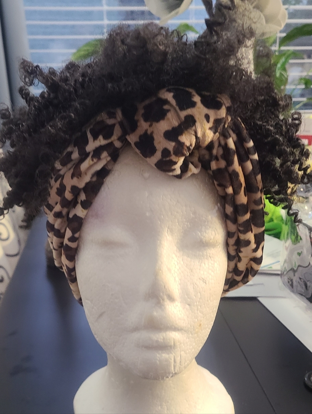 Wig- Short Curls With Attached Headband